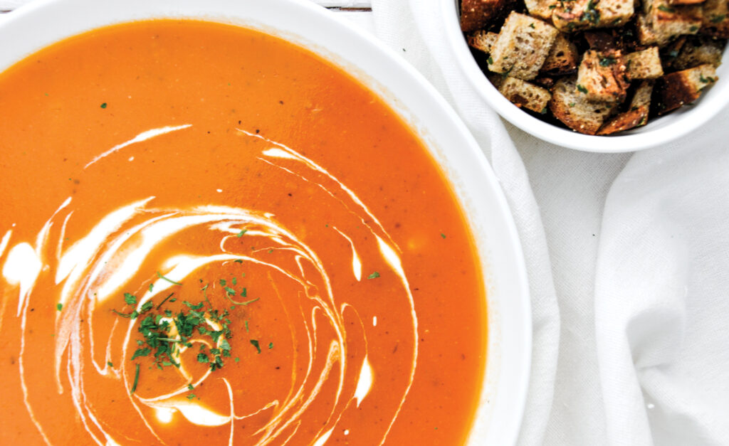 Zupa Krem ze Świeżych Pomidorów