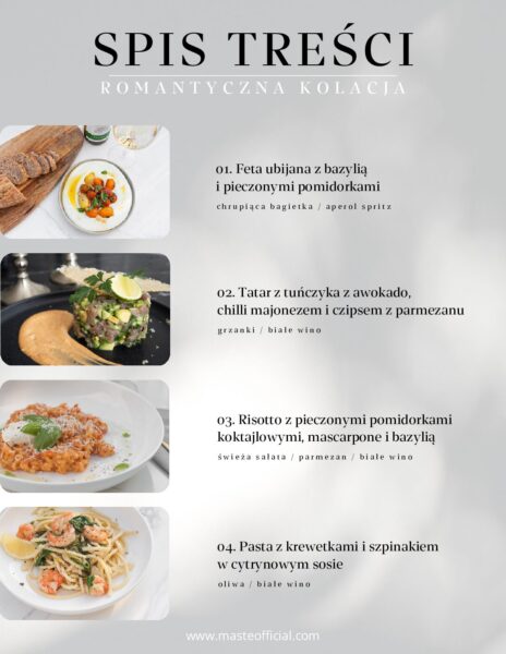 MASTEBOOK ROMANTYCZNA KOLACJA - obrazek 5