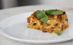 lasagne z włoskim sosem ragu i bakłażanem