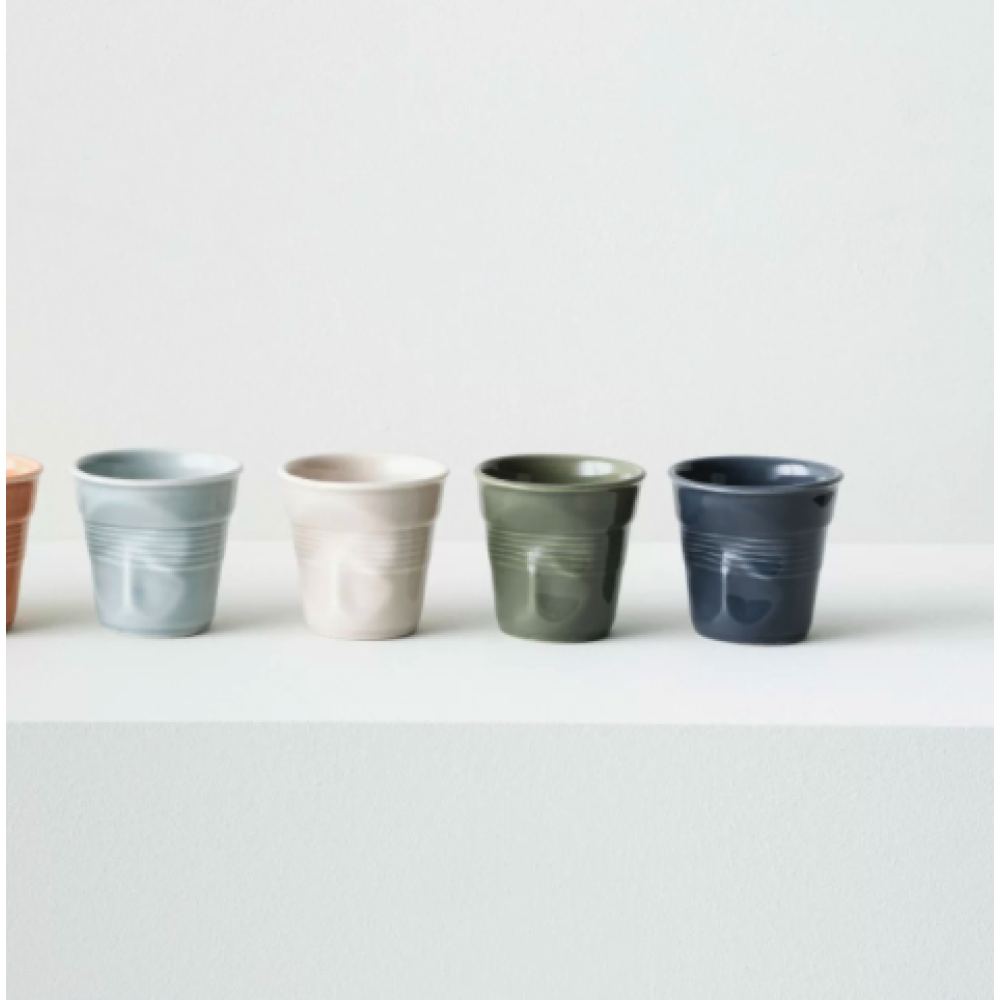 Porcelanowy kubek gnieciony Revol