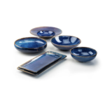 UKOŚNA PORCELANOWA MISA DEEP BLUE VERLO 25 cm - obrazek 3