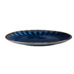 DUŻY KOBALTOWY TALERZ PORCECLANOWY VERLO DEEP BLUE 26 cm - obrazek 2