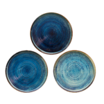 GRANATOWY TALERZ PORCELANOWY DEEP BLUE VERLO 25 cm - obrazek 2
