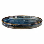 PŁASKI TALERZ GRANATOWY 18 cm