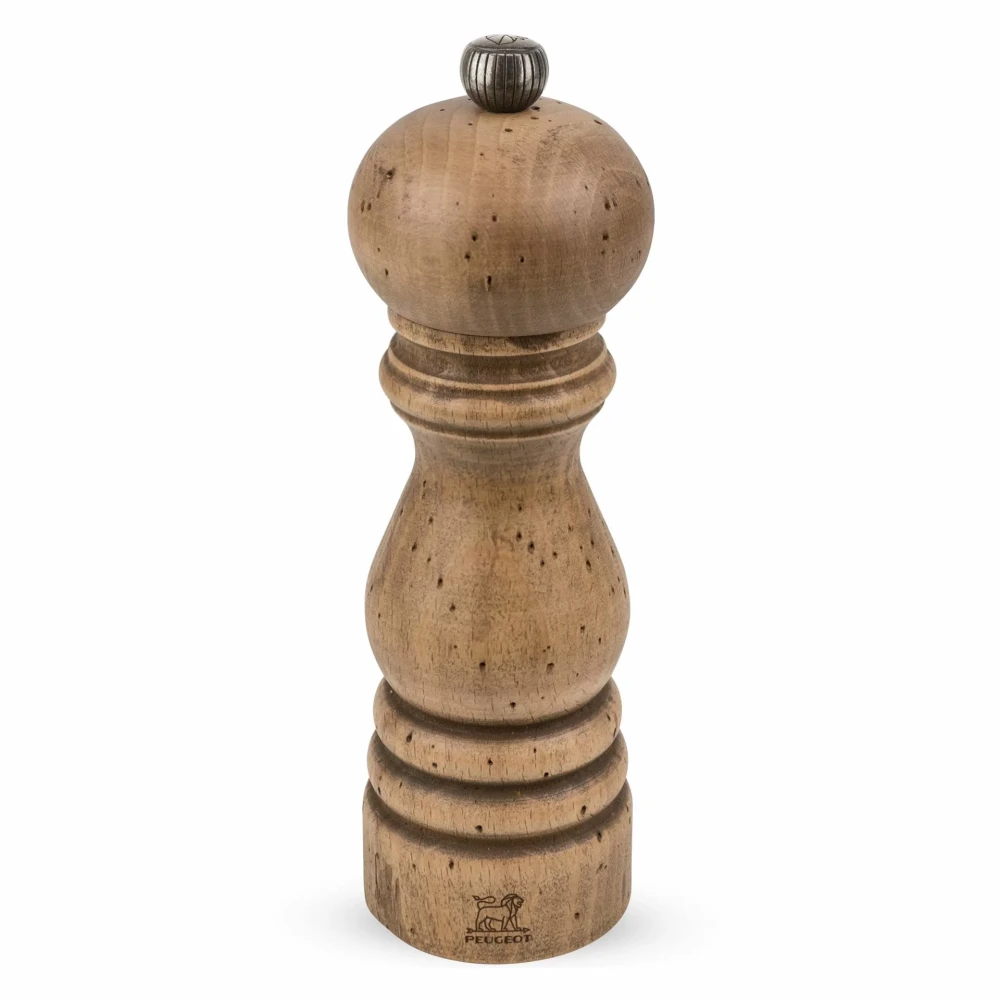 pg-30964 POSTARZANY MŁYNEK DO SOLI PEUGEOT ANTIQUE 18cm - obrazek 1