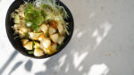 zdrowy bowlz kaszą bulgur i gruszką