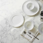 GŁĘBOKI RYFLOWANY TALERZ PORCELANOWY RAK SPECTRA 28 cm - obrazek 5