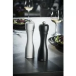 TAHITI Zestaw młynków do soli i pieprzu 20 cm biały/czarny / PEUGEOT - obrazek 4