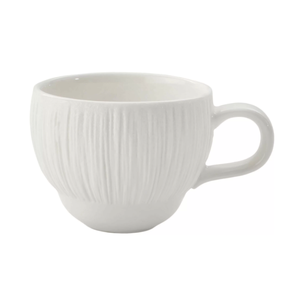 biała porcelanowa filiżanka do espresso