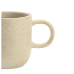 porcelanowy beżowy kubek do espresso