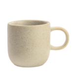 kubek beżowy do espresso porcelanowy